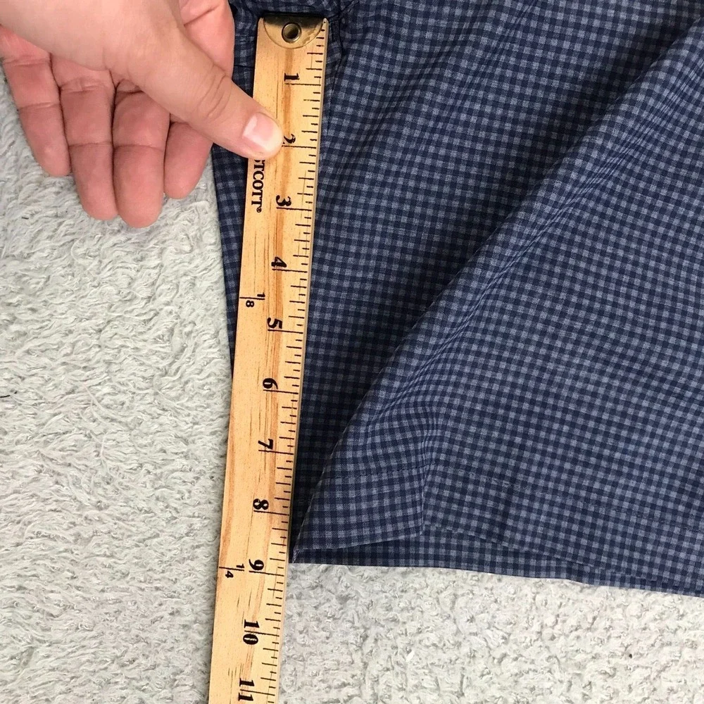 Peter Millar‎ Crown Sport Shorts Mens 40 Navy Gingham 9